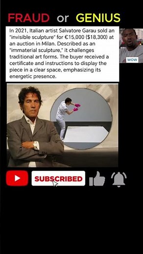 Salvatore Garau's Invisible Sculpture: Art or Absurdity? 🌀🎨