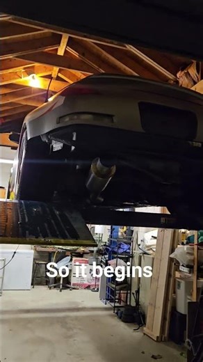 we lifted #nissan #350z #nissan350z