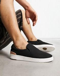 Toms trvl lite 2.0 slip-on trainers in black | ASOS