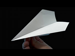 The Easiest and Fastest Way to Make a Paper Airplane