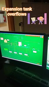 Expansion tank inlet valve forgot to close😋😰🥰💯😱🚢✅⛴️ #overflowing #highlevelalarm #forgotten #marineengineer #fy #seethecause | C/E Nowell