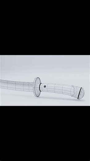 Shadow Blade 3D Creation ⚔️🔥 #blender3d #3danimation #blender #shorts