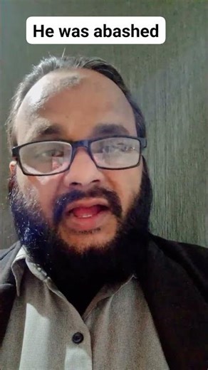 #He was abashed.#Spoken English #yt #Learn English with Shakeel Habib #shortvideo #viral