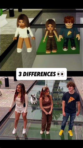BROOKHAVEN DIFFERENCES AVATARS IN REAL LIFE 🤯😅 #roblox #brookhaven #robloxshorts