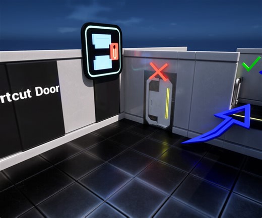 ArtStation - Unreal Engine 5 Blueprint Mastery: Door Systems and Interactive Portals | Tutorials