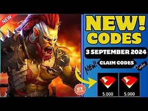 ☑️ PROMO CODE FOR ALL! 3-SEPTEMBER 2024 ☑️ RAID Shadow Legends!!!