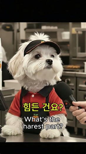 이 정도면 직장인 강아지 I Love My Job#Relatable #PetLovers #말티즈 #강아지 #알바 #직장인공감 #반전 #코미디 #유튜브숏츠 #shorts