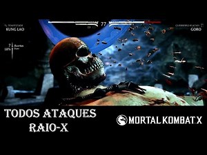 Mortal Kombat X Todos os Ataques Raio-X / All X-Ray Attacks