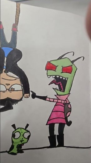 Invader Zim drawing!
