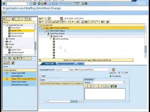 How to create an Organization Plan for SAP workflow (2 of 2)