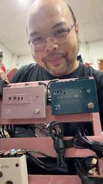 บอร์ดเอฟเฟ็กใหม่สำหรับอัดเสียง เอาวางไว้ใต้โต๊ะคอม #Guitar #pedalboard