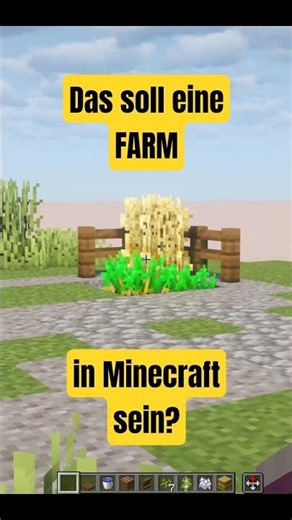 🌽Warum ALLE diese Farm bauen! #minecraft #minecrafttutorial #minecraftbuilds #minecraftshorts #game