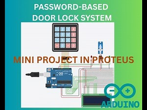 🔐 Password Based Door Lock System using Arduino | DIY Security Project @CoreStudyWAI @Arduino ​