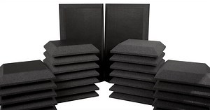 Treat your home studio/streaming room with 26 acoustic panels at $200 off