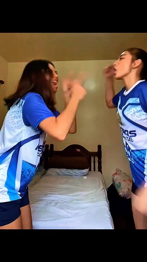 512K views · 16K reactions | MVP Rose Vianne Almendralejo and Middle blocker Brianna Nikola Ang #volleyball | Tetay J. Barcelo | Facebook