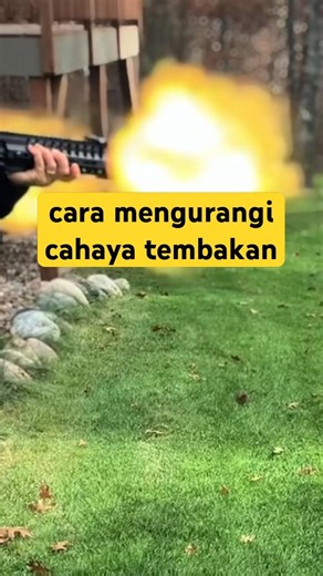 inilah funhsi dari Flash Hider yang beda dengan Compensator!! 🔥🤯
