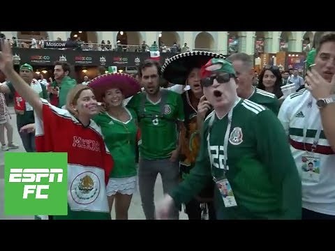 Mexican fans go wild as South Korea scores key goal vs. Germany | ESPN FC