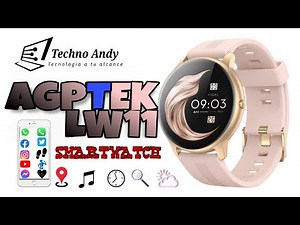 SMARTWATCH AGPTEK - IP 68 SMART WATCH MODEL LW11& COMBATIBLE WITH ANDROID and iOS. #tiktok