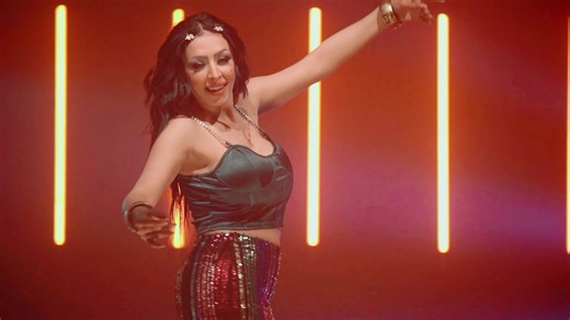 Dynamic Dance Performance in Colorful Stage Lights