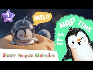 Milo sleeps in the space 🌲🌲 4 minutes Relax music🌟🌟