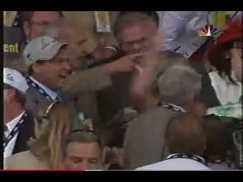 Afleet Alex, the winner of the 2005 Preakness Stakes Terese & Bob Brittingham