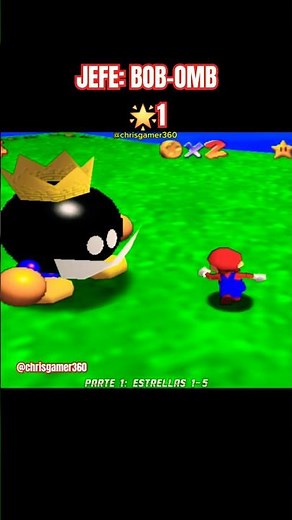 How to Get the First Star in World/Course 1 in Super Mario 64 #nintendo #tutorial #gameplay