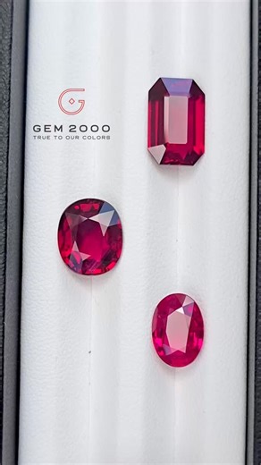 🔥 Fine Ruby. No Heat. All Fire. A pure red-red that sets the benchmark — brilliant, balanced, and alive with light. For buyers who know the difference. #FineRuby #NoHeat #GEM2000 TradeOnly GEM2000.com Tucson Booth #911 | Gem 2000 Inc.