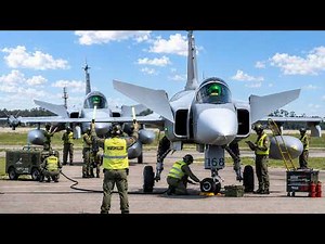 EMERGENCY SCRAMBLE! Swedish Gripen Jets Rush to Escort Zelensky's Aircraft