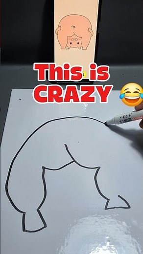Crazy 🤦 #funnydrawing #drawing #art #artfail #shortsvideo #youtubeshorts