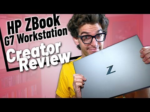 HP ZBook Create G7 Workstation for Video + Photo Editing and Graphic Design