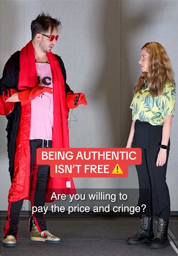 Being authentic ISN’T free… Are you willing to pay the price? 🤔 #julienblanc #julienhimself #anxiety #socialanxiety #authenticity
