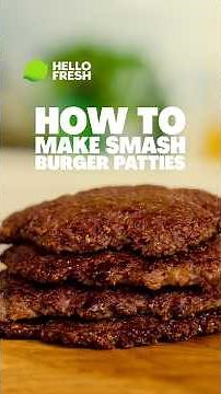 How to Make Smash Burger Patties at Home