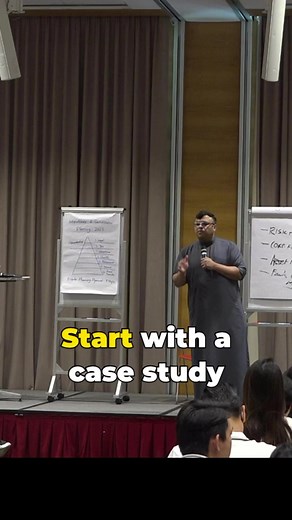 6.3K views · 64 reactions | Using case studies as conversation starters has proven to be highly effective, especially when meeting new individuals. Here's an example I have shared at my most recent live workshop. #casestudy #conversationstarter #financialadvisor | Dr. Sanjay Tolani - Financial Advisor & Coach | Facebook