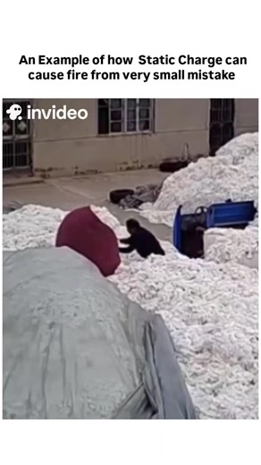 How Do Things Work | Static charge can lead to accidental fires when it builds up on surfaces and discharges as a spark in a flammable environment. This is... | Instagram