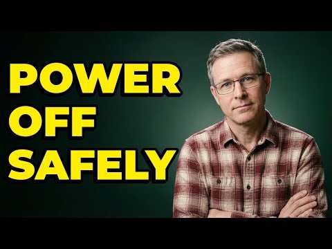 Should I Wait For My Computer's Lights To Turn Off?