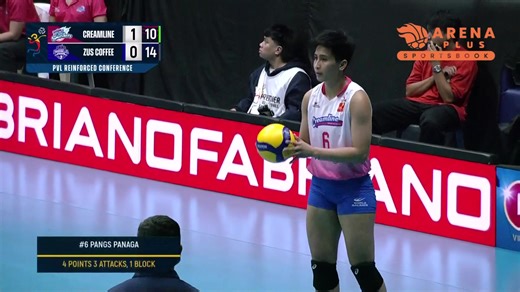 54K views · 341 reactions | Concocting a potent mix of firepower and net defense, ZUS Coffee not only validated its blistering start in Pool B – it also announced its arrival as a bona fide threat in the PVL Reinforced Conference. #ReadMore about it here  https://www.pvl.ph/news/zus-coffee-brews-storm-stuns-creamline-to-stay-unbeaten  the highlights of the game right here  | Premier Volleyball League | Facebook