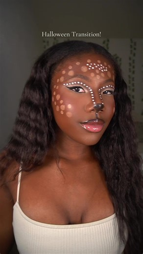 Scary Deer Makeup Tutorial for Halloween Looks
