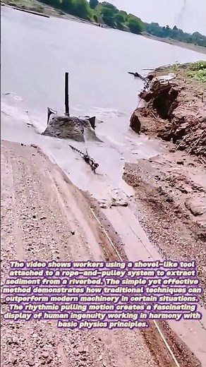 River Rescue: Ancient Technique Still Beats Modern Machines!