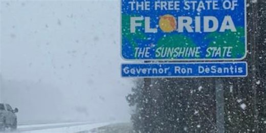 Millions from Florida to Maine saw snowy weekend as storm system exits the East Coast