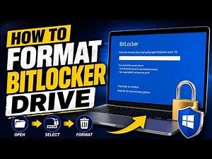 How to FORMAT Bitlocker Drive and Reinstall Windows in 2026