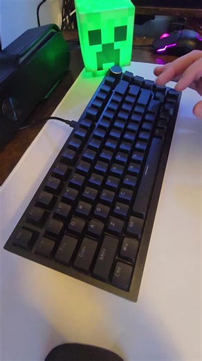 The keyboard that feels too smooth 😍 The AJAZZ AK820 with red switches gives that perfect balance — smooth, quiet, and super satisfying to type or game on 💨✨ Perfect for desk setups, gaming rigs, or Christmas tech gifts 🎁 #tiktokmademebuyit #christmas #giftidea #blackfriday #blackfridaydeals