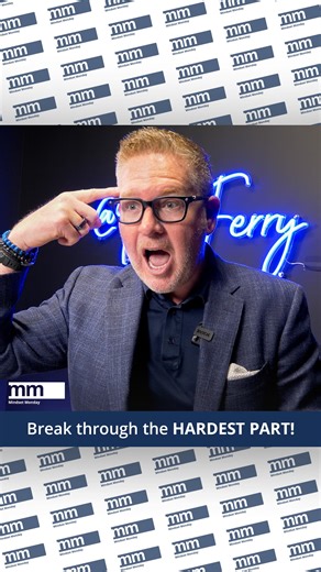 2.7K views · 19 reactions | We resist doing so many things because they’re hard. We start, get stuck, quit, and then try to convince ourselves to start again. But there’s a trick to breaking through these barriers. Turns out, most things aren’t as hard as we make them out to be. In this episode of Mindset Monday, I’ll show you the perspective shift that moves you forward when you get stuck at the start. Watch the full episode here: https://tinyurl.com/28gyul9j | Tom Ferry | Facebook