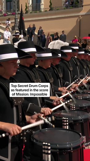 A 🔥 performance from Top Secret Drum Corps as featured in the score of #MissionImpossible - Dead Reckoning Part One. #MissionWorldTour