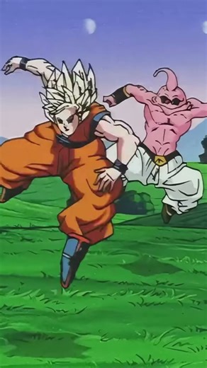 Goku VS buu #dragonball #goku #top #dragonballz