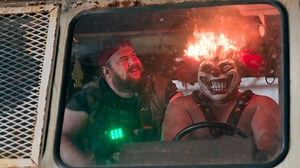 805K views · 10K reactions | Anthony Mackie and Stephanie Beatriz race in a deadly demolition derby in this clip from #TwistedMetal: Season 2. Streaming July 31 on Peacock. | Rotten Tomatoes | Facebook