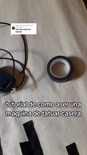 Cómo Hacer una Máquina de Tatuar Casera Facilmente