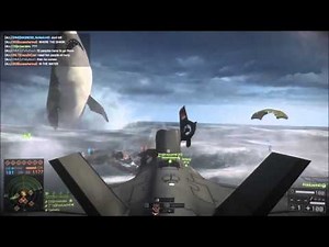 Battlefield 4 Great White Shark Easter Egg (Megalodon)