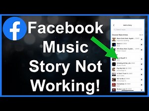 How To Fix Facebook Music Story Not Showing