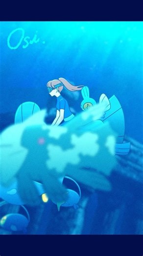おしるこ on Instagram: "🐟🐠🐳 music by @refeeld @thisisprojectaer #poke #pokemon #pokémon #illust #illustration #paint #painting #draw #drawing #drawing🎨 #anime #animation #swampert #mudkip #lantern #chinchou #relicanth #mantine #luvdisk #wishiwashi #kyogre #nintendo #ポケモン"