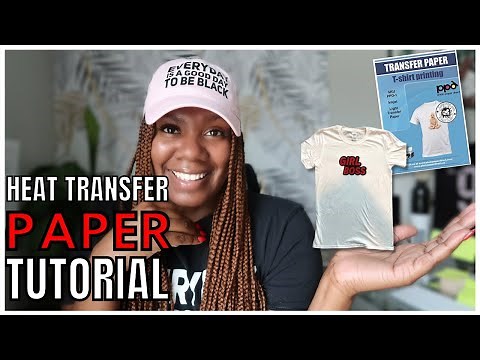 Learn How To Use *PPD Heat Transfer Paper* With Your Heat Press | Super Easy & Beginner Friendly!
